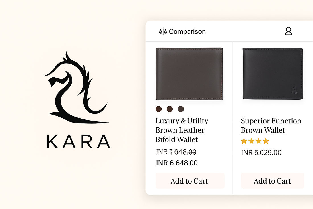 Compare Leather Accessories Seamlessly | KARA’s Premium Shopping Experience
