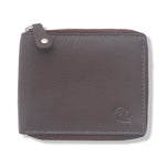 14090 Brown Zip Around Wallet