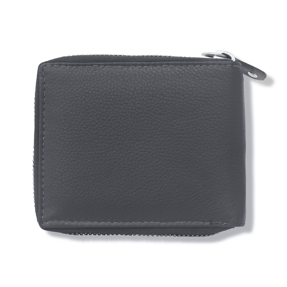 Zip Around Short Wallet - Black