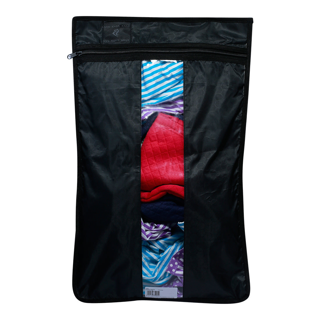 कपड़े धोने का बैग काला