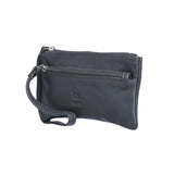 7027 Brown Leather Hand Pouch