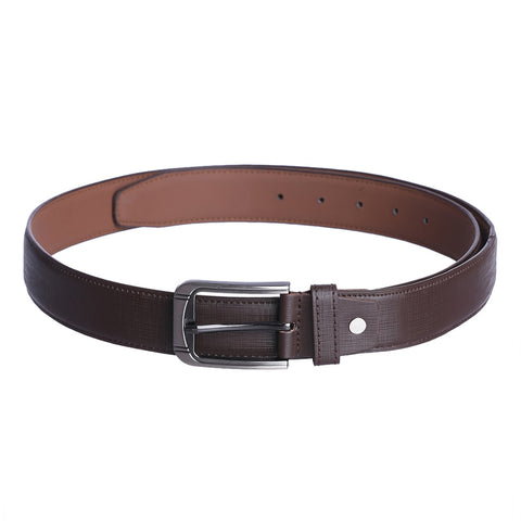4200 Brown Textured Belt for Men