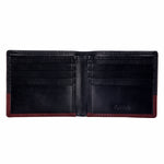 10109 Black & Red Bifold Wallet
