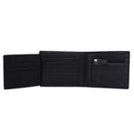10093 Black Leather Bifold Wallet