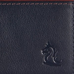 14091 Black & Tan Bifold Wallet