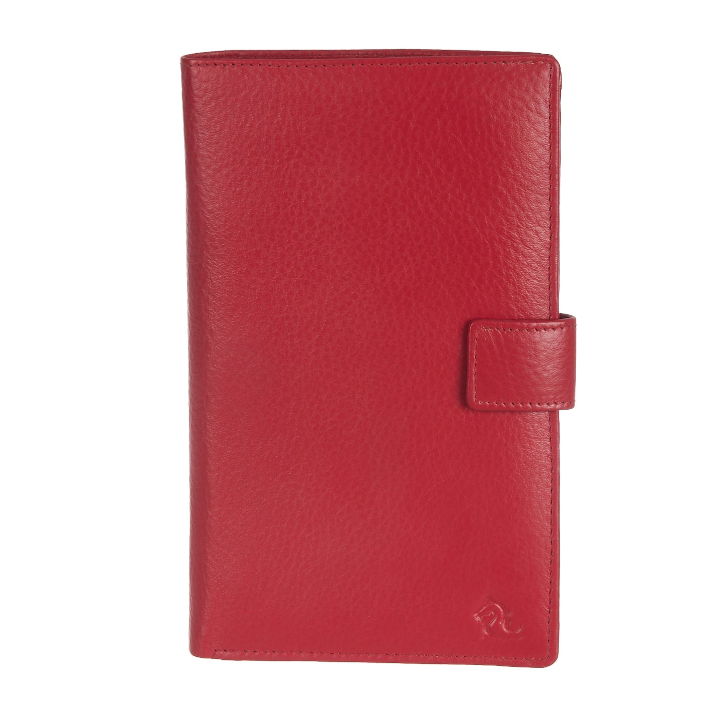 Traveler Red Leather Passport Holder