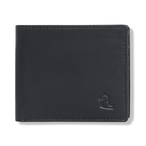 13011 Black Leather Bifold Wallet