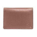 13033 Tan Leather Card Holder for Men and Women