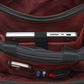 A overnight Stay Black Leather Travel Bag