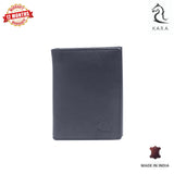 13100 Blue Leather Card Holder for Men and Women