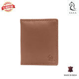13084 Black Leather Card Holder for Men and Women