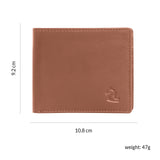 13011 Tan Leather Bifold Wallet