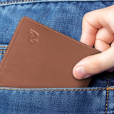13011 Tan Leather Bifold Wallet