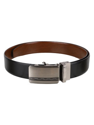 Black & Tan Reversible Spanish Leather Belt