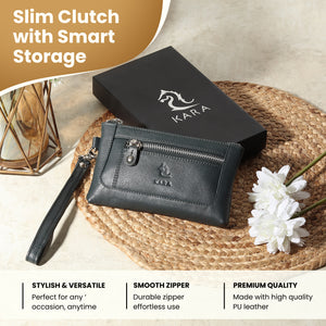 Classic Leather Hand Pouch