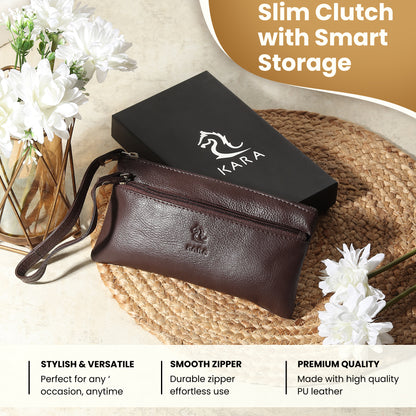 Premium Leather Hand Pouch