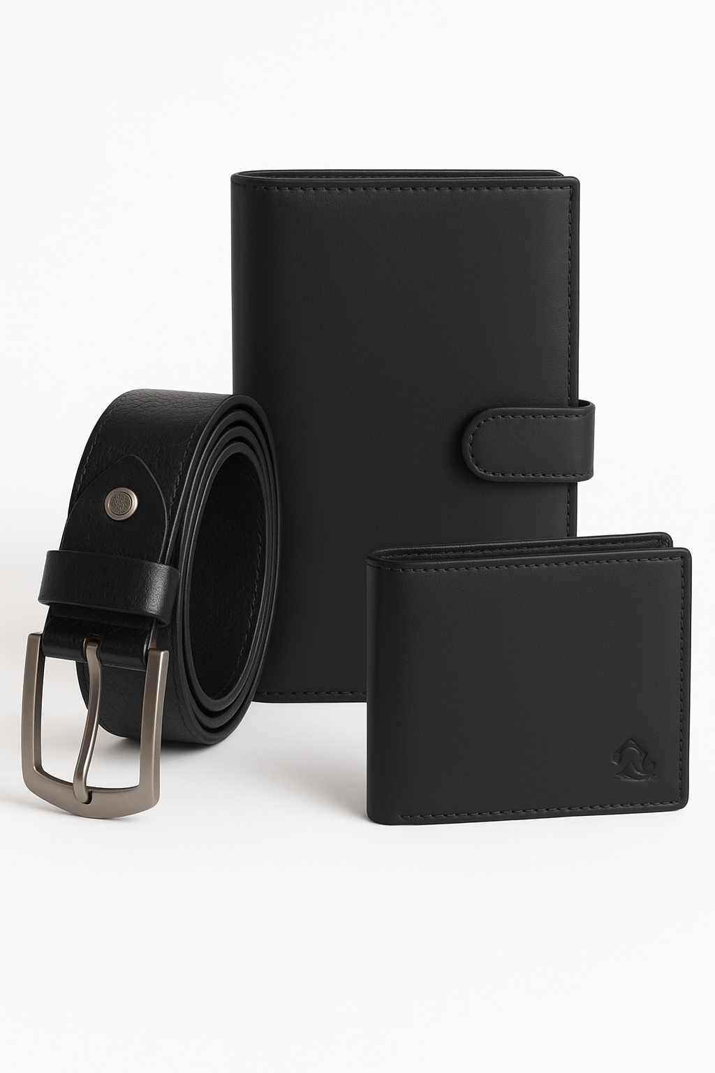 All-Business Leather Gift Set