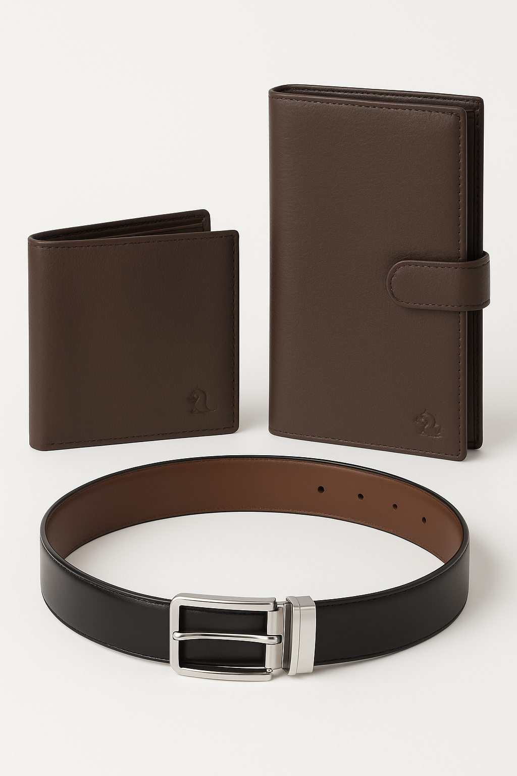 Jet-Set Travel Leather Gift Set