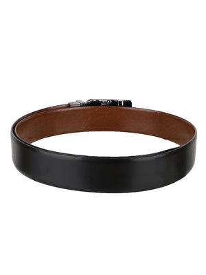 Black & Tan Reversible Spanish Leather Belt