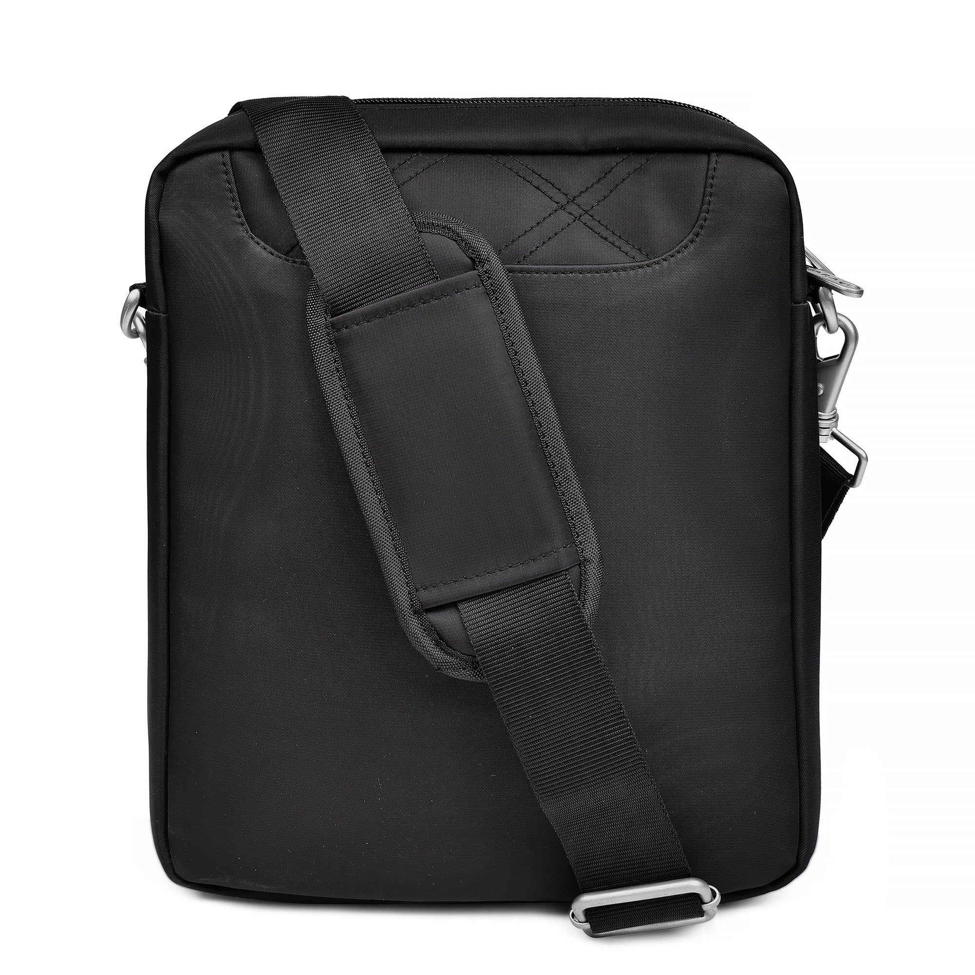 I　SLING BAG 1ldk ショルダー　ブラック Stylish Black Quilted Nylon Sling Bag