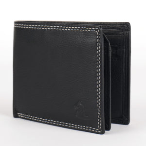 Classic Flap Over Nappa Leather Wallet