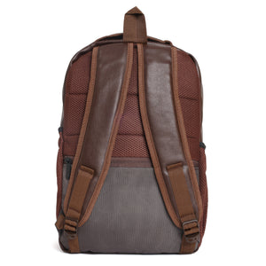 KARA Executive Faux Leather Laptop Backpack