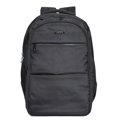 KARA Executive Nylon Backpack with Organizer Pockets & Laptop Sleeve
