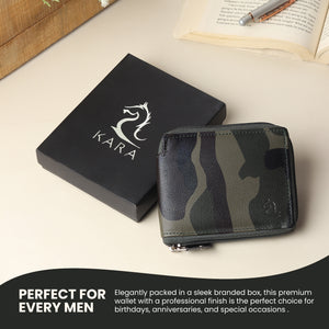 ARMY Zip-Around Wallet