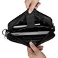 Stylish Black Quilted Nylon Sling Bag