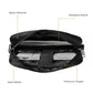 Stylish Black Quilted Nylon Sling Bag