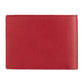 Modern Style Cherry Leather Bifold Wallet
