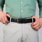 Vintage Textured Leather Belt