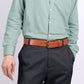 Vintage Textured Leather Belt