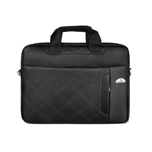 Durable Black Nylon Laptop Bag