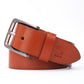 Vintage Textured Leather Belt