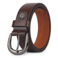 Distinctive Edge  Fine Print Leather Belt
