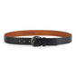Distinctive Edge  Fine Print Leather Belt