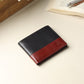 Modern Gentleman Tan & Green Leather Wallet