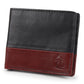 Modern Gentleman Tan & Green Leather Wallet