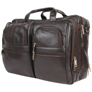 Spacious Executive Leather Laptop Bag