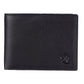 Sophisticated Black Leather Bifold Wallet