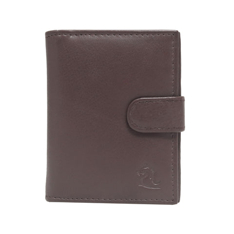 14044 Tan Leather Card Holder for Men and Women