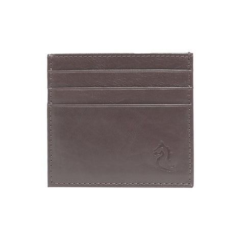 10079 Brown Leather Card Holder for Men and Women
