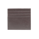 10079 Tan Leather Card Holder for Men and Women