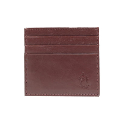 Sophisticated Compact Leather Card Holder