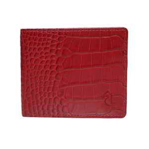 Craftsmanship Croco Bifold Wallet