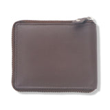 14089 Brown Zip Around Wallet