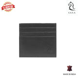 10079 Tan Leather Card Holder for Men and Women