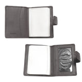 14030 Brown Leather Card Holder for Men and Women