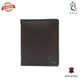 13084 Black Leather Card Holder for Men and Women